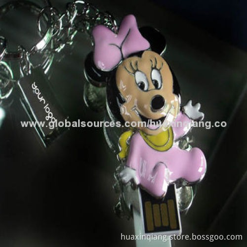 USB Flash Drive, Diamond Style, 512MB-32GB Capacity